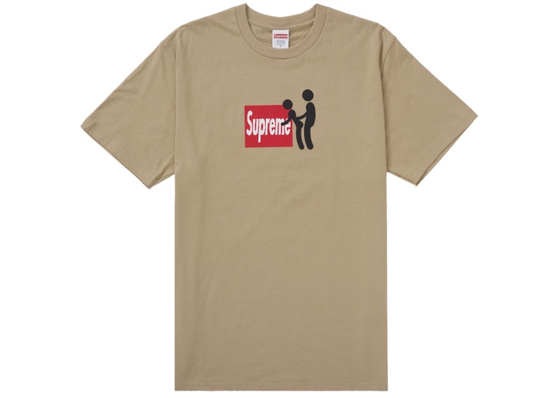 Supreme Stick Tee Khaki Men's - FW25 - US