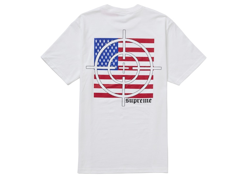 Supreme Target Tee White Men's - FW25 - US