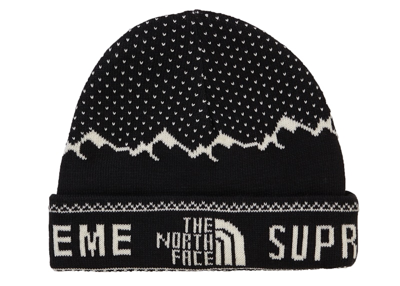 Supreme The North Face Fold Beanie Black - FW18 - US
