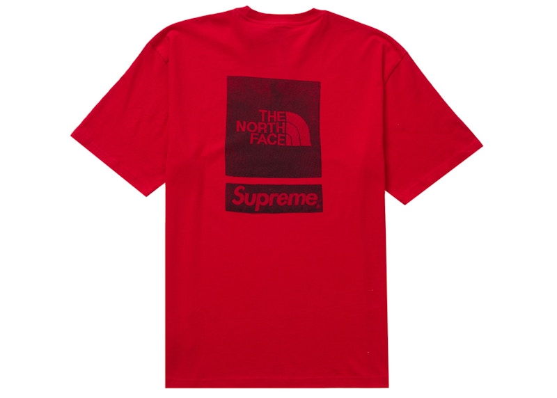 Supreme The North Face S/S Top Red メンズ - SS24 - JP