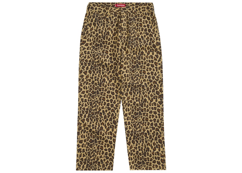 Supreme Toy Machine Work Pant Leopard Men's - SS24 - US