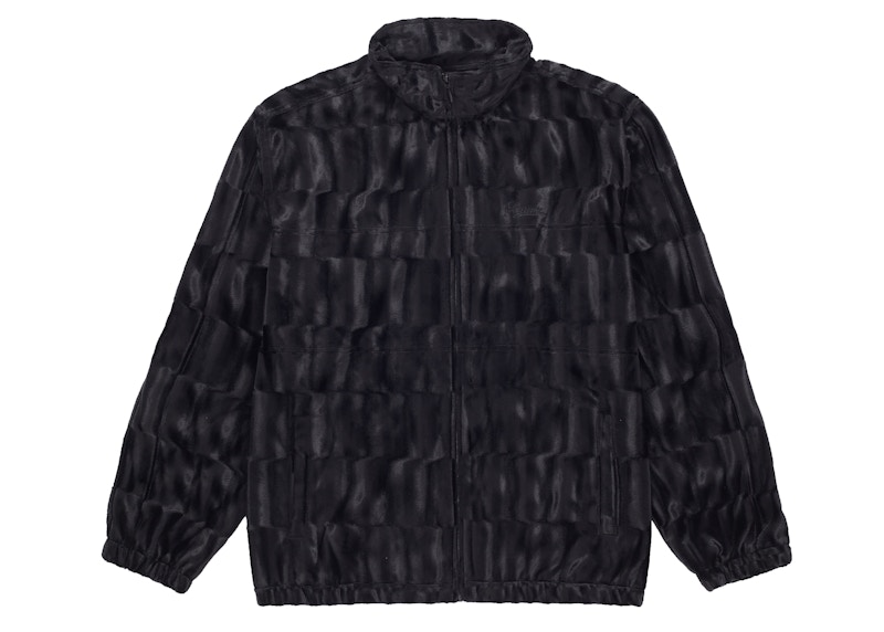 Supreme Velour Track Jacket Black メンズ - FW21 - JP