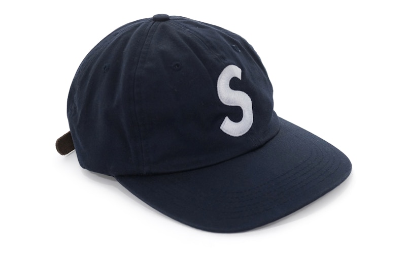 Supreme Wool S Logo 6-Panel Navy - FW17 - US Supreme Boiled Wool S