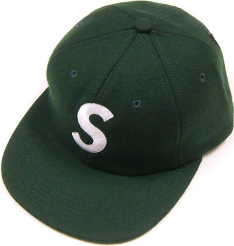 Supreme Wool S Logo Hat (FW15) Dark Green - FW15 - US
