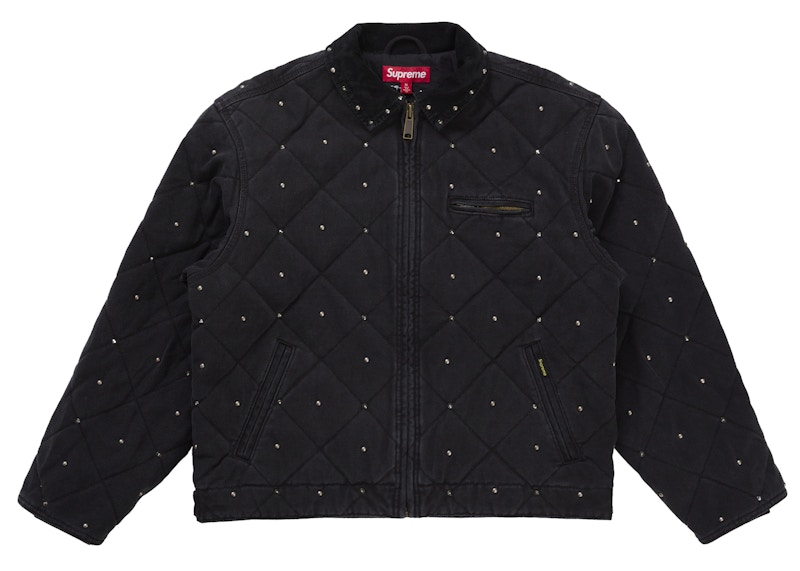 Supreme b.b. Simon Quilted Work Jacket Black Men's - FW25 - US