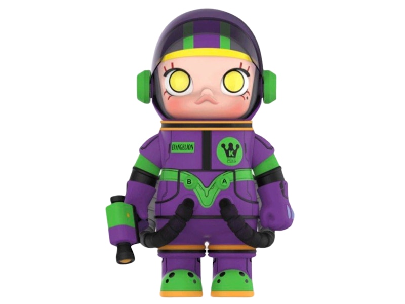 400% SPACE MOLLY × EVANGELION POP MART