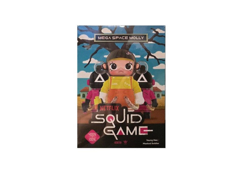 Pop Mart Mega Space Molly Squid Game 100% & 400% Set Single Blind