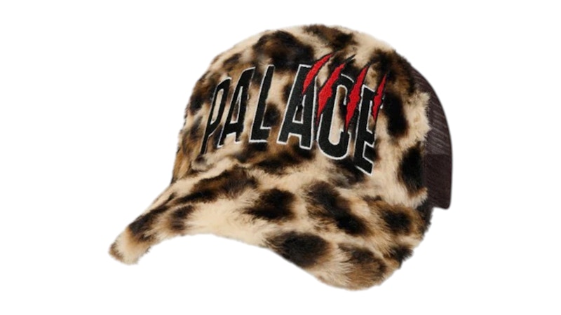Palace Claw Furry Trucker Leopard Men's - FW25 - US