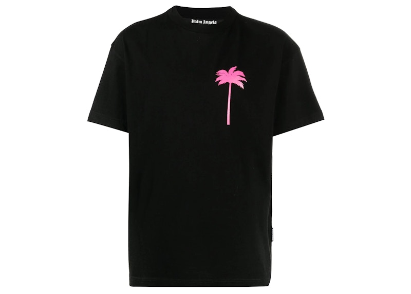 Palm Angels Palm Tree Crewneck T-shirt Black Men's - SS21 - US