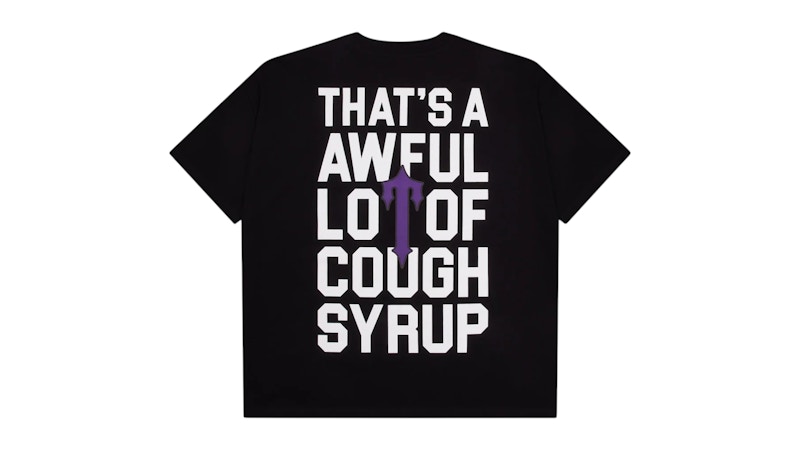 Trapstar x Cough Syrup Irongate T-Shirt Black Men's - SS25 - US