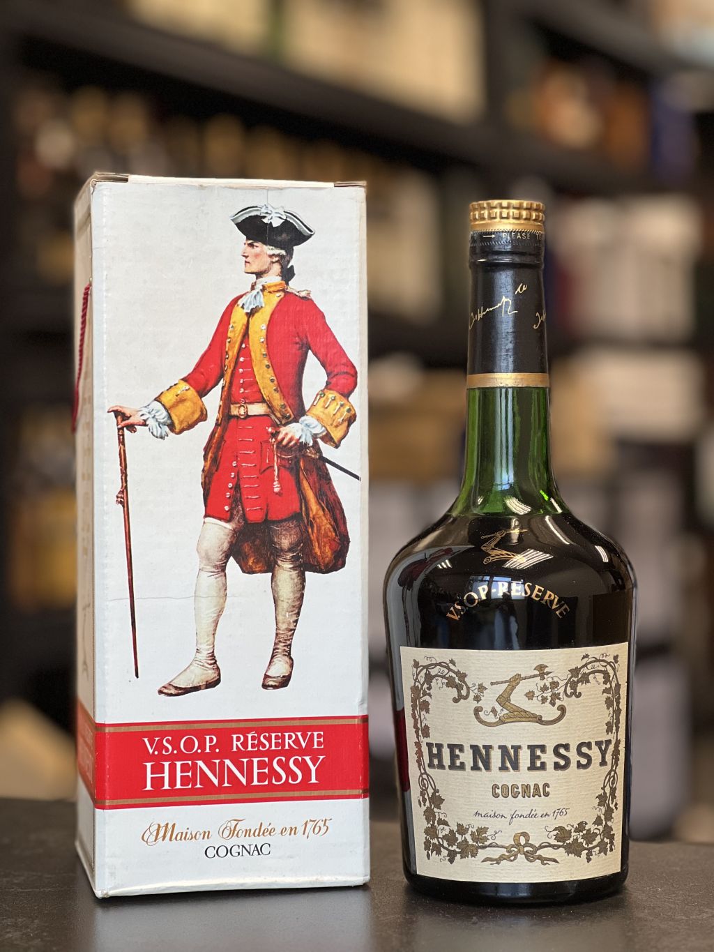 ◇◇古酒 Hennessy/ヘネシー X.O コニャック 700ml グリーンボトル 金