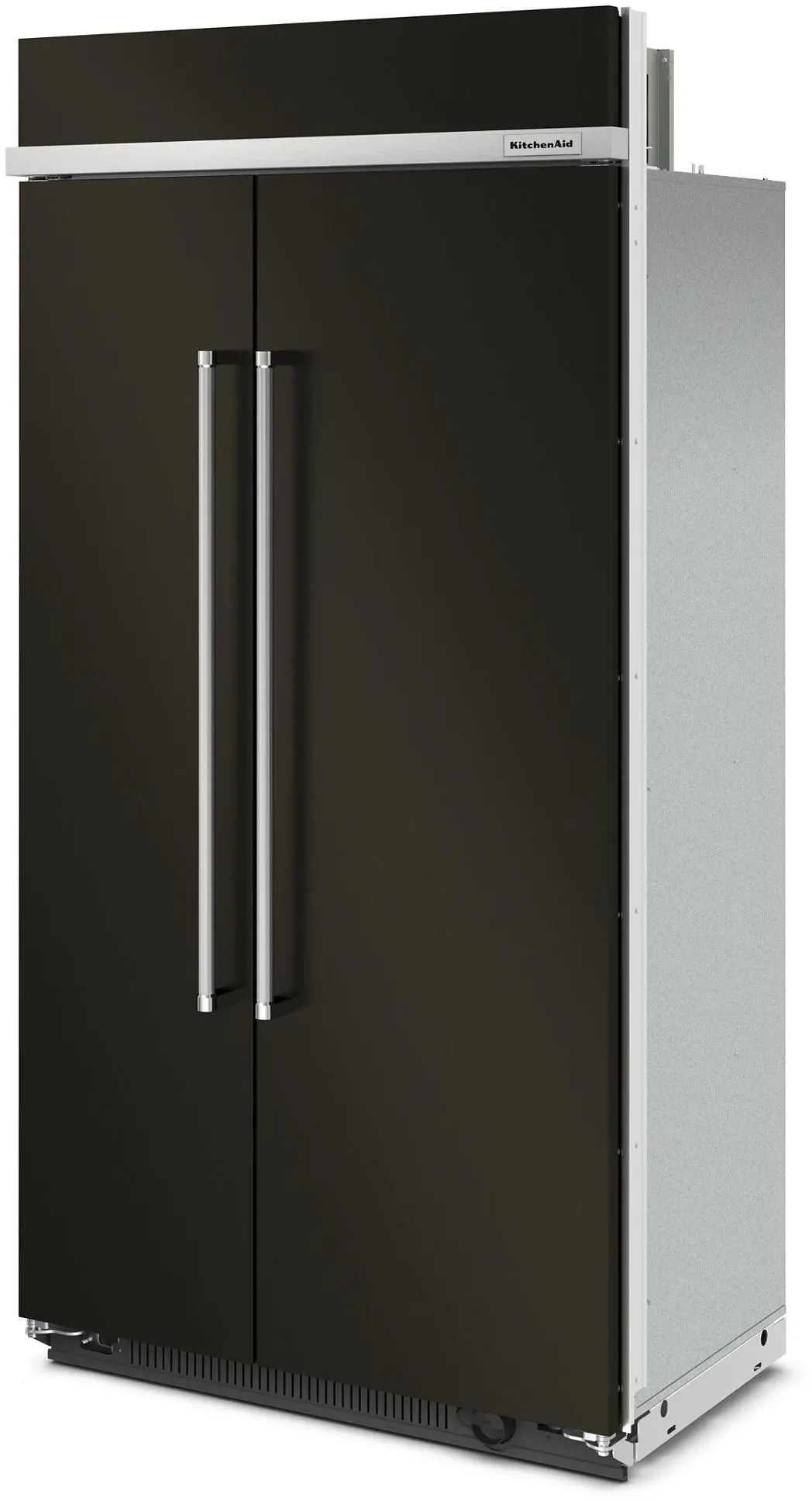 KitchenAid KBSN702MBS 42 Inch Built-In Side by Side Refrigerator