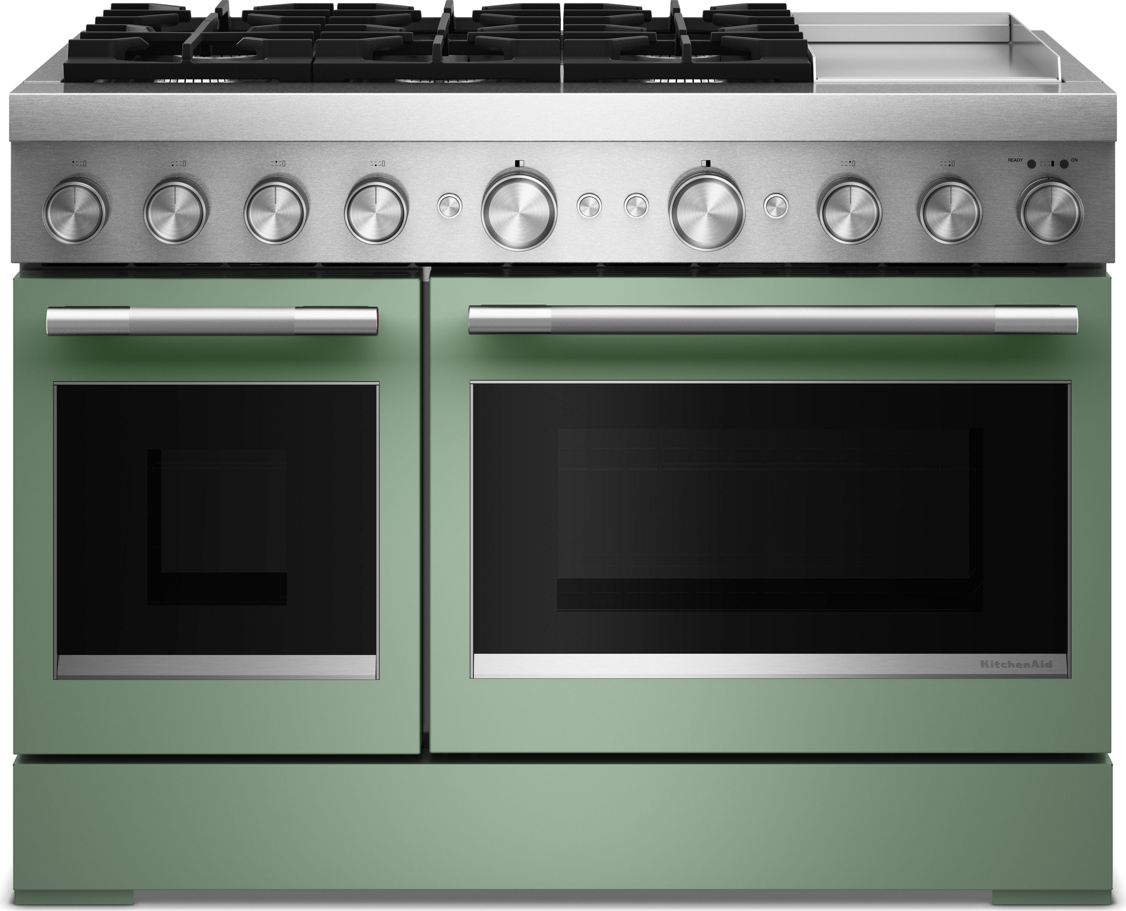 KitchenAid KFDD948SJP 48 Freestanding Dual Fuel Range Juniper
