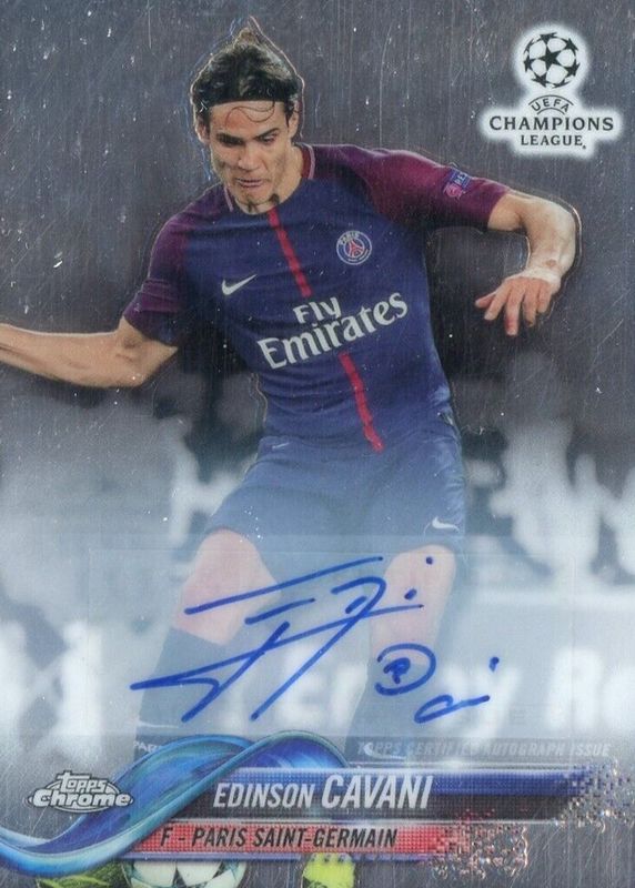Edinson Cavani Auto Donruss BGS9.5 カバーニ Edinson Cavani Auto