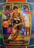 Jalen Green 2021 Select #7 Concourse Blue Prizm Price Guide
