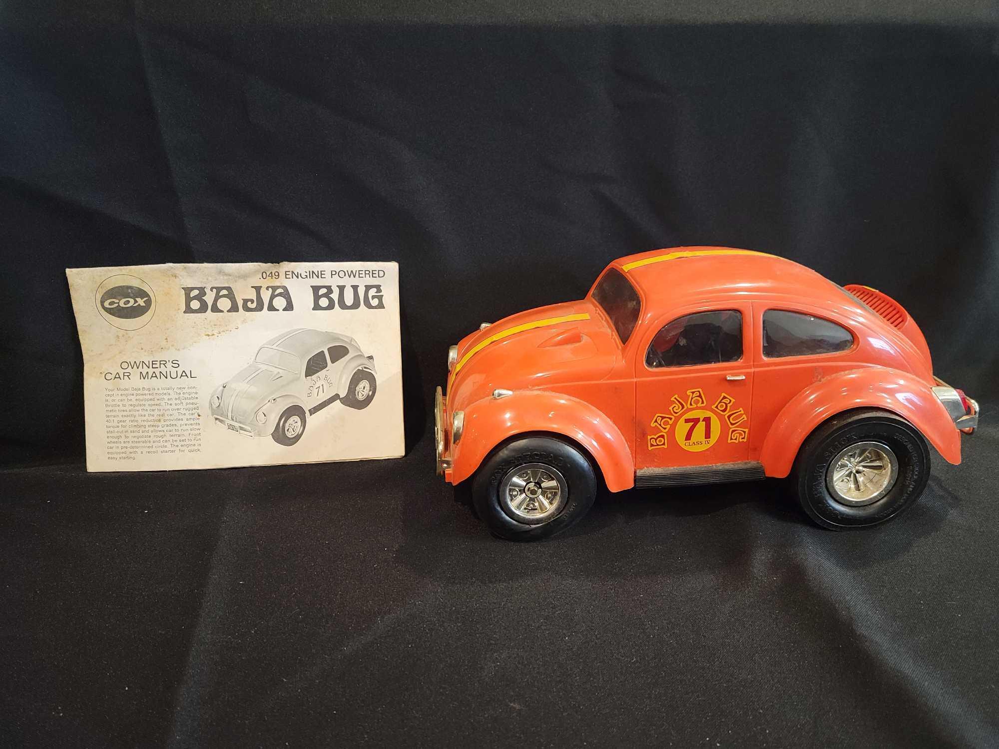 COX 049 GAS POWERED BAJA BUG Vintage 1971 Cox Baja Bug Gas Powered