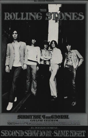 The Rolling Stones 超大判ツアーポスター The Rolling Stones 超大判