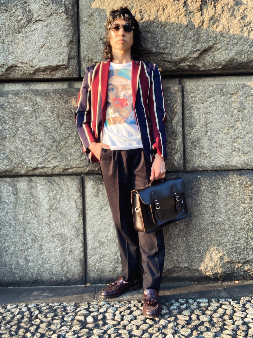 REATS TAILOR ZAZOUSのテーラードジャケットを使った人気ファッション