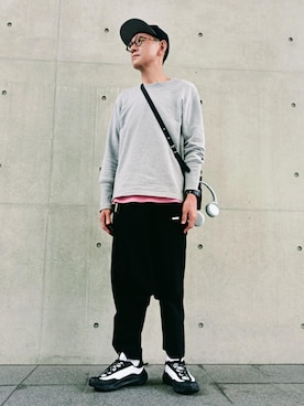 コムデギャルソンシャツ ギャルソン サルエルパンツ M Black Comme Des