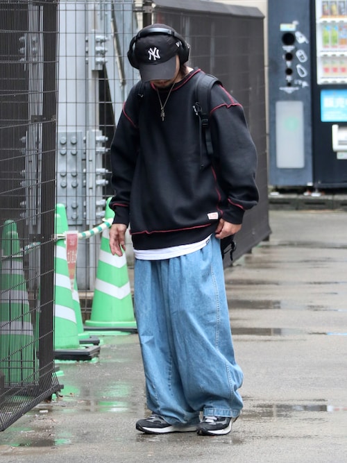 UNFINISHED | UNFINISHED 岡山デニム バルーンパンツ25043 分厚めの