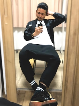 コムデギャルソンシャツサルエルパンツ