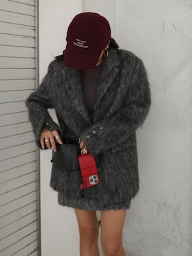 Oversized Shaggy Jacket /オーバーサイズシャギージャケットを使った