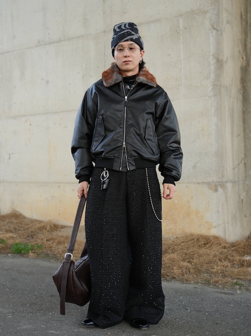 Compact fur blouson / コンパクトファーブルゾン（ブルゾン）｜SINSS