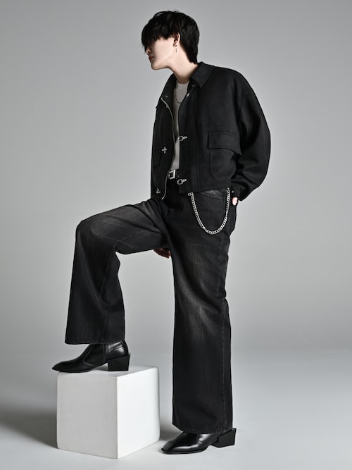 Fireman hook short blouson / ファイヤーマンフックショートブルゾン