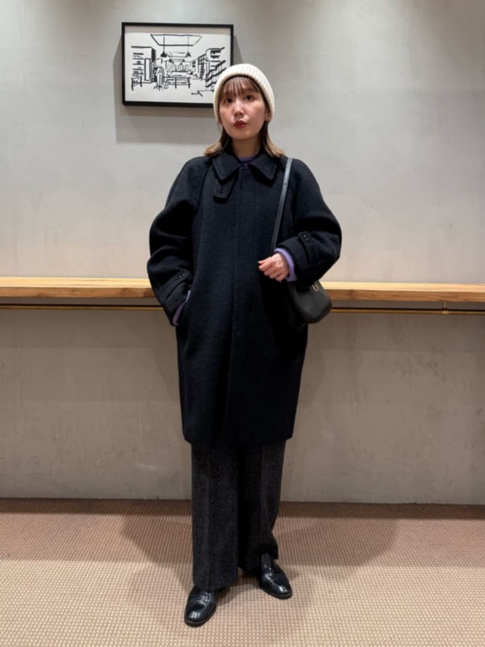 美品】Steven Alan シャギーミドルコート モカ Mサイズ Amazon