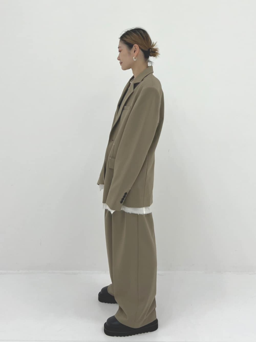 TODAYFUL オリーブグリーン テーラードジャケット 36