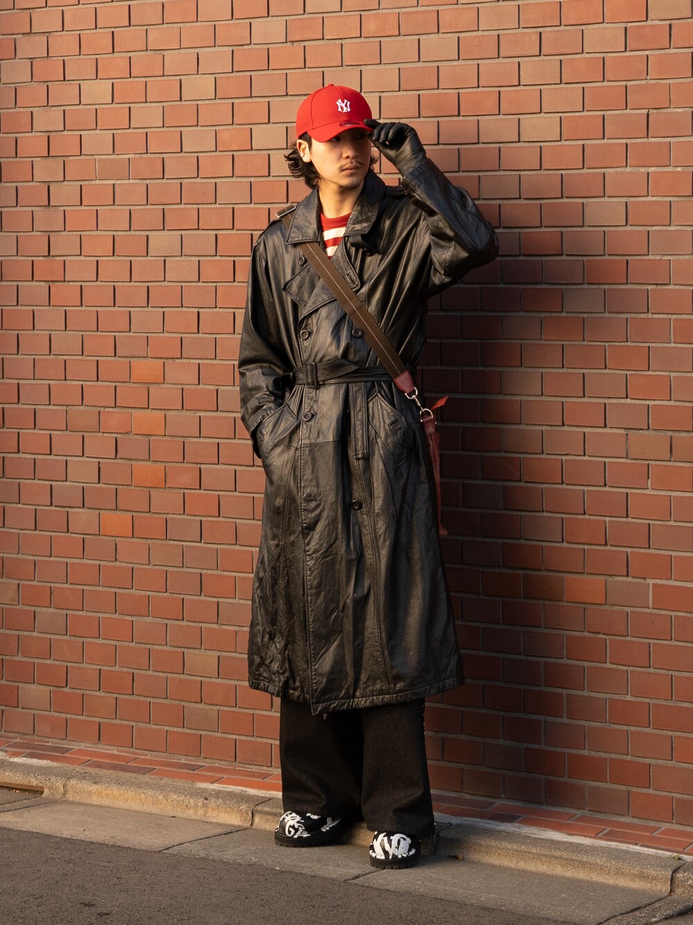 LACOSTE（ラコステ）の「クロックエンボスレザーグローブ（手袋）」 - WEAR