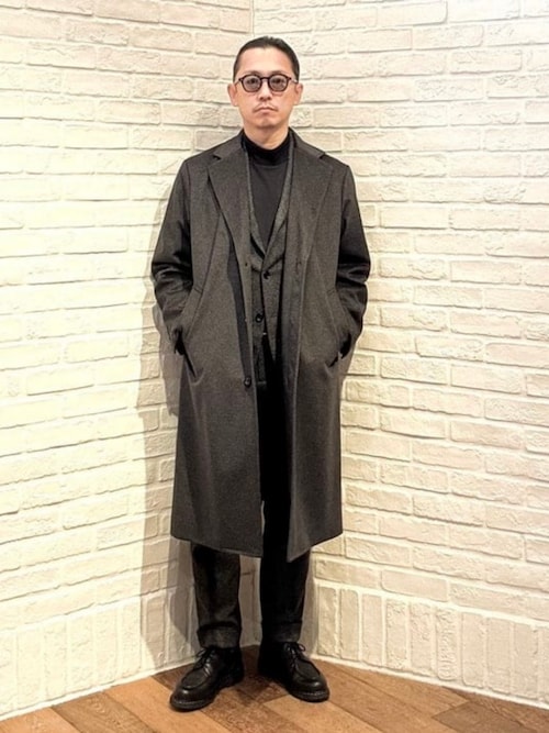 セール】タスマニアウール チェスターコート 25FW（防風）（チェスター