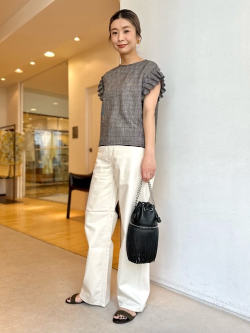 別注】januka シェルパールピアス（ピアス（両耳用））｜TOMORROWLAND