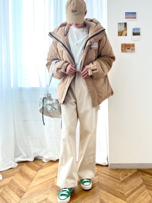 セール】《JaVaジャバコラボ》 極暖、異素材 パネル フェイク ダウン