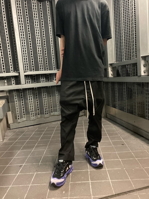 21AW リックオウエンス カーゴクロップドパンツ サルエル Rick Owens