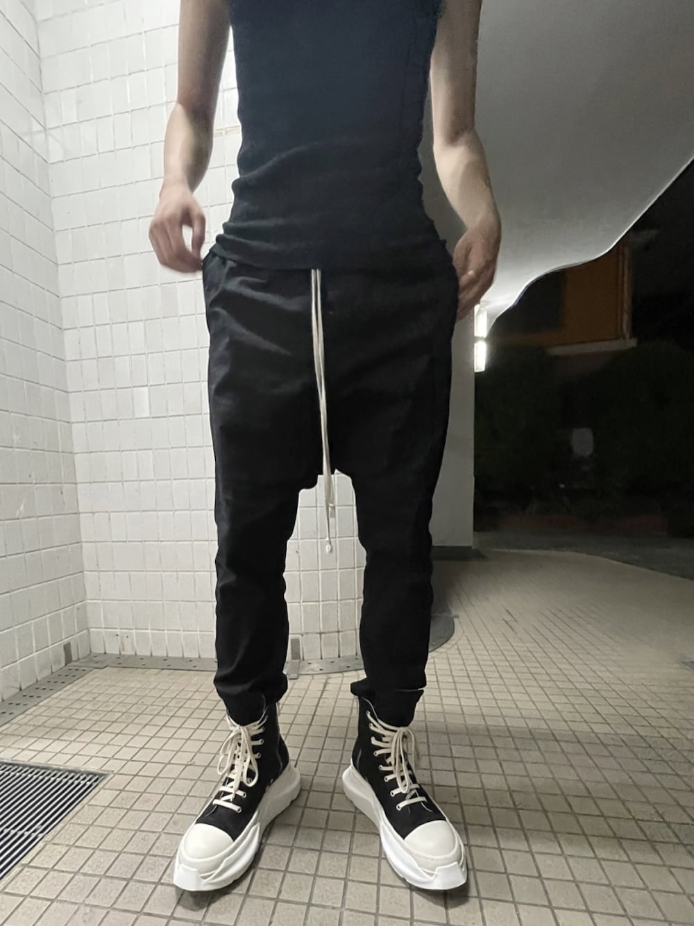 Rick Owens サルエル スウェットパンツ 2月7日まで Rick Owens