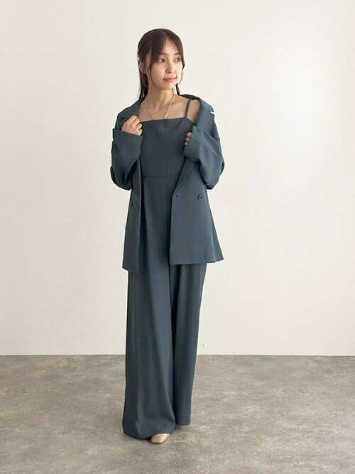 セール】セットアップパーティードレス結婚式二次会&ワイドパンツ