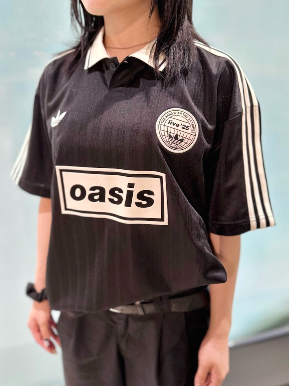 adidas Originals × Oasis ツアー ジャカード ジャージのアディダス