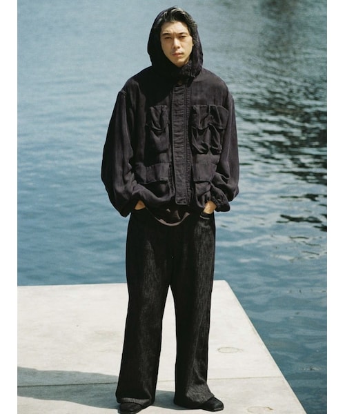 LIDNM（リドム）の「FADED CUPRO M-60（ミリタリージャケット）」 - WEAR