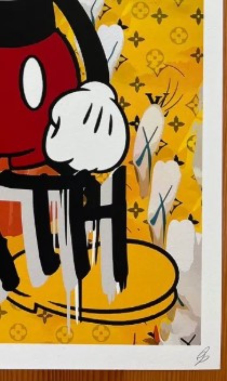 DEATH NYC アートポスター Mickey VUITTON no.76 DEATH NYC アート