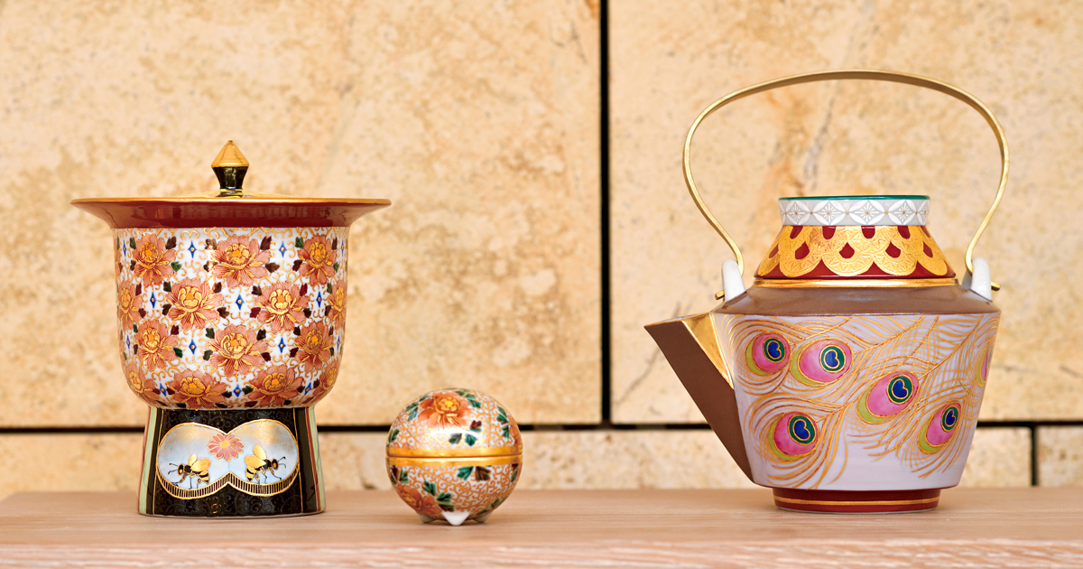 九谷焼・錦山窯がギャラリー「嘸旦」を開設。人間国宝 吉田美統さんら