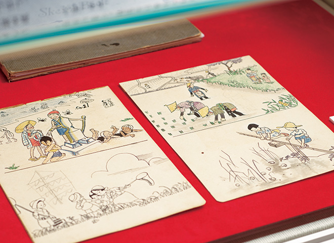 のらくろ直筆 田河水泡 昭和漫画家 サザエさん師匠 長谷川町子