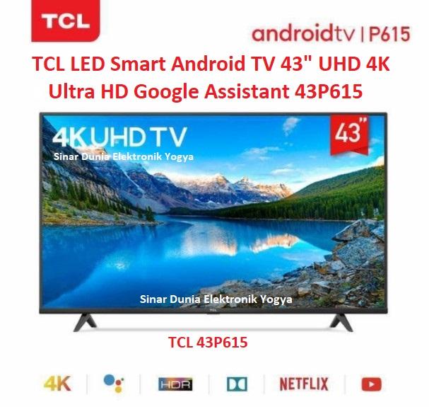 超美品！TCL 43P615 43インチ4K 2022年製！