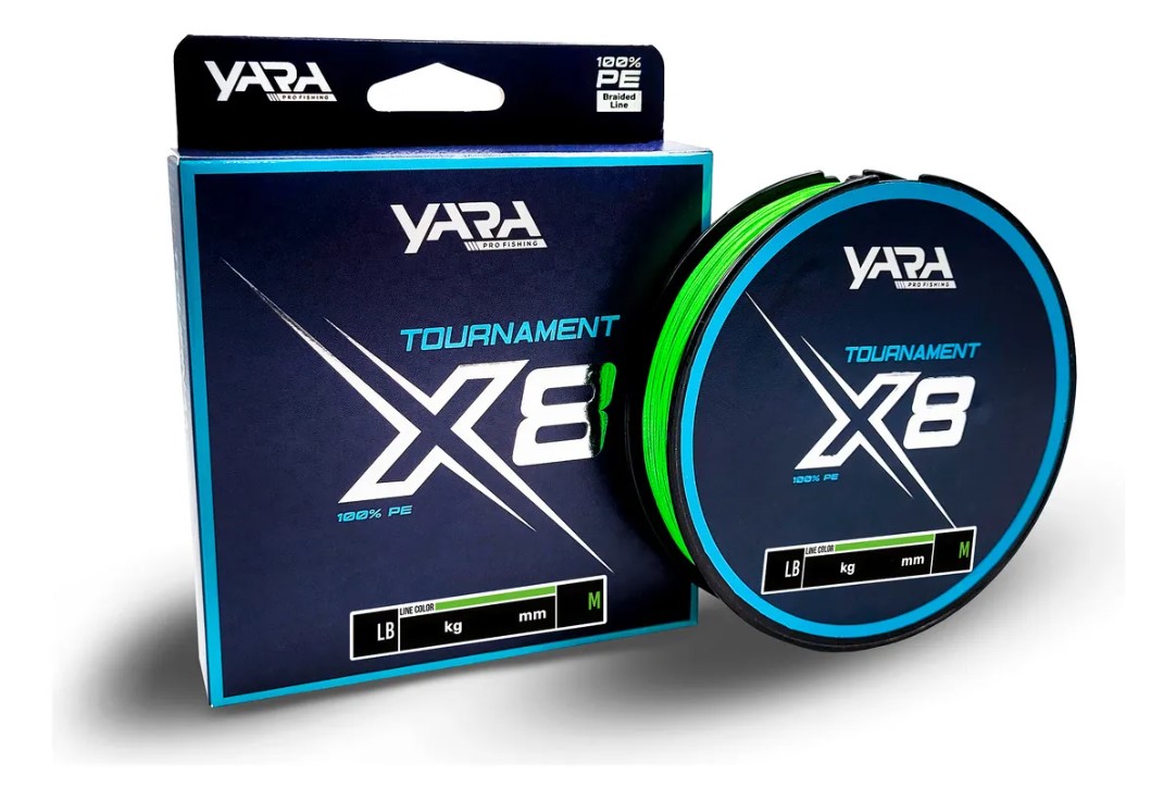 Linha Multifilamento Yara Tournament X8 15lb - 300m | Vida de