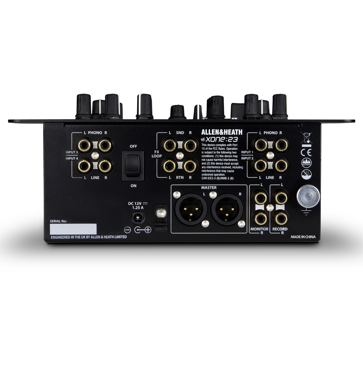 MÍXER P/ DJ ALLEN & HEATH XONE:23 - AT PROAUDIO