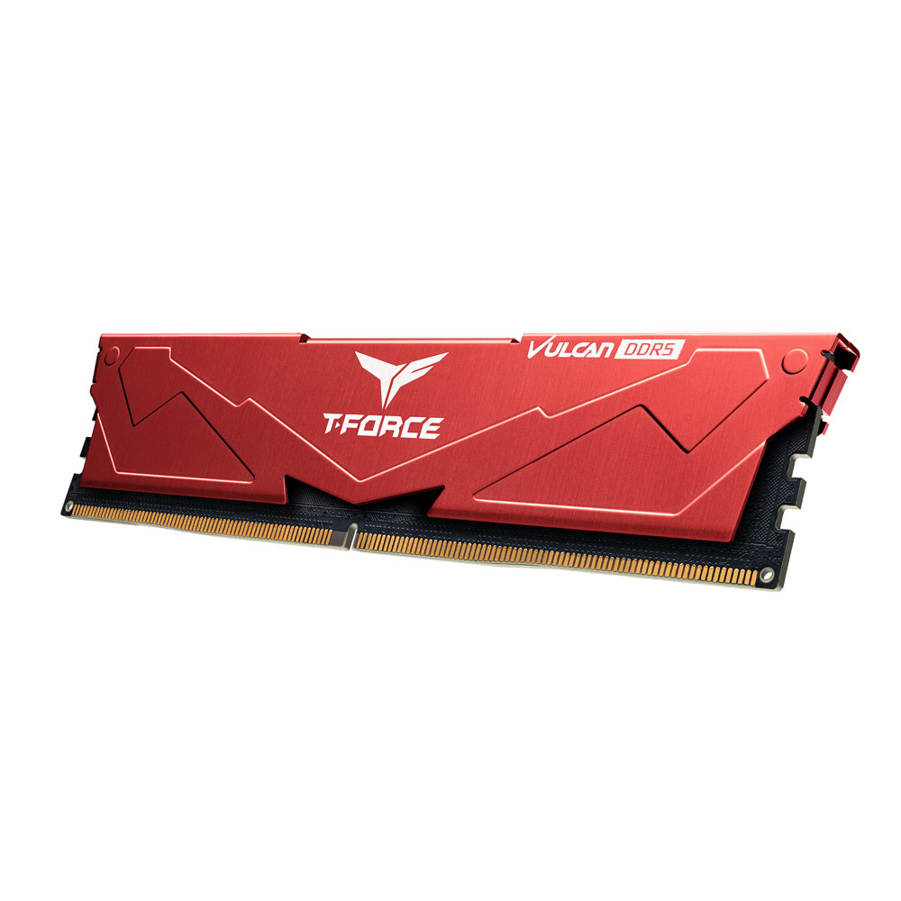 VULCAN DDR5 DESKTOP MEMORY RED 64GB(2x32GB) 6000MHz CL38 - TEAMGROUP