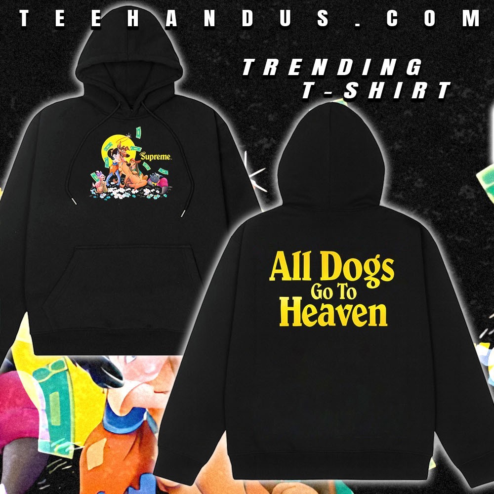 新品 Supreme All Dogs Go To Heaven L/S Top Supreme all dogs go to