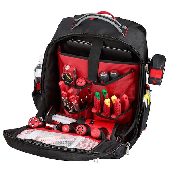 Milwaukee 14 in. Low Profile Backpack with Multi-Size Zipper Tool