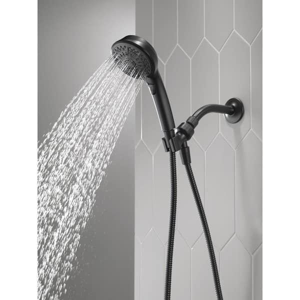 Delta 7-Spray Patterns 1.75 GPM 4.19 in. Wall Mount Handheld