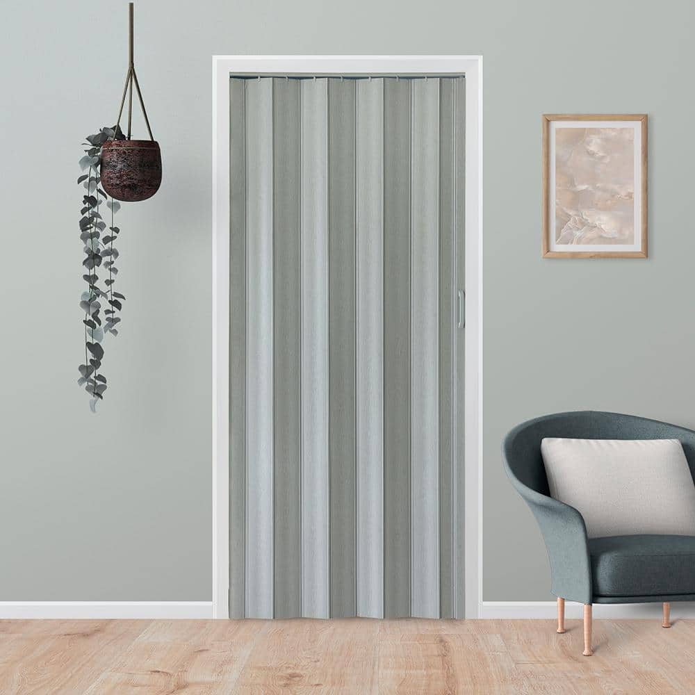 Everbilt Accordion Door Jupiter Platinum Oak 36 in. x 80 in. JUP